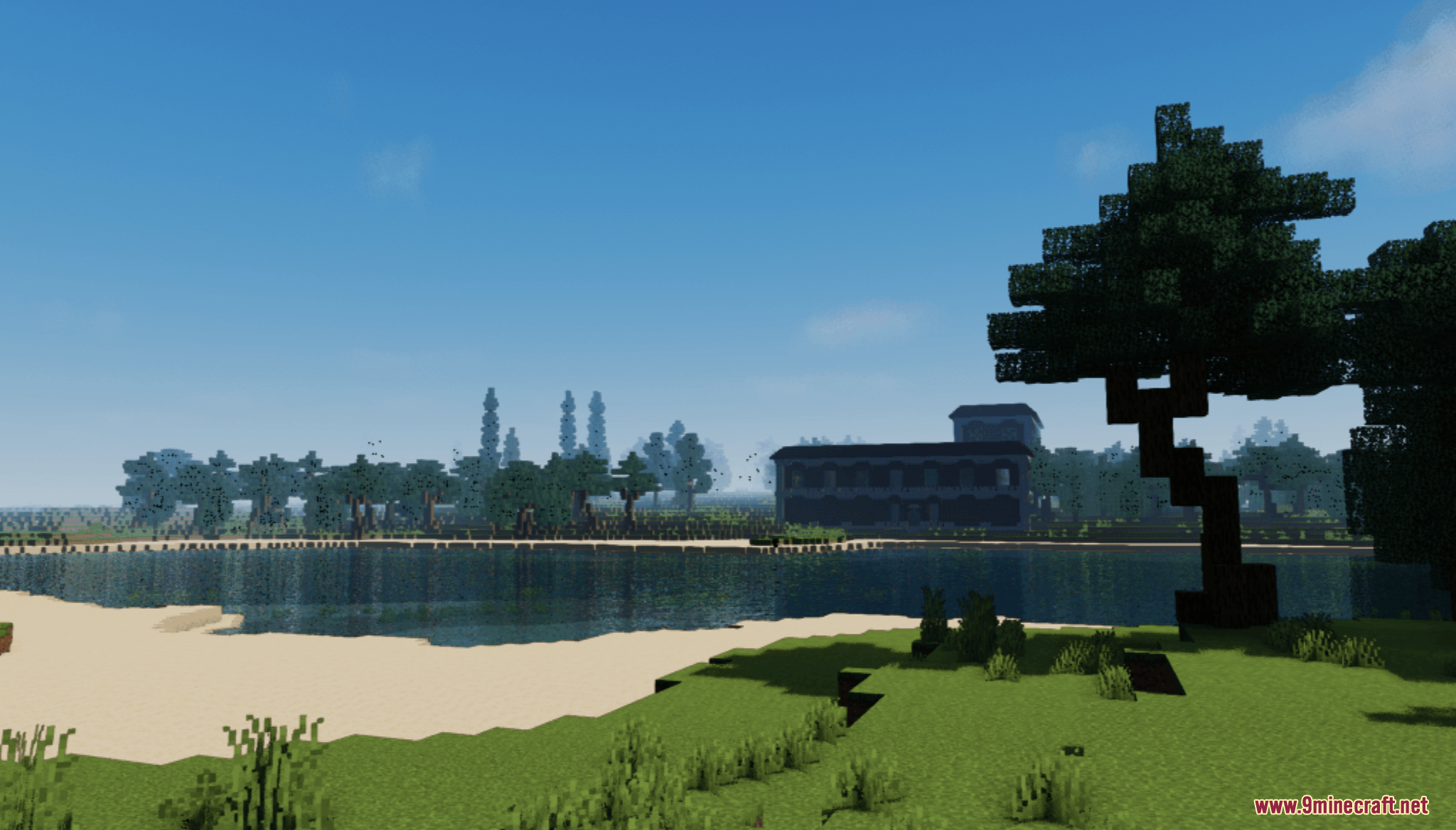 Los Penascos Archipelago Map Screenshot 10 Woodland mansion near a lake with custom trees and green landscape