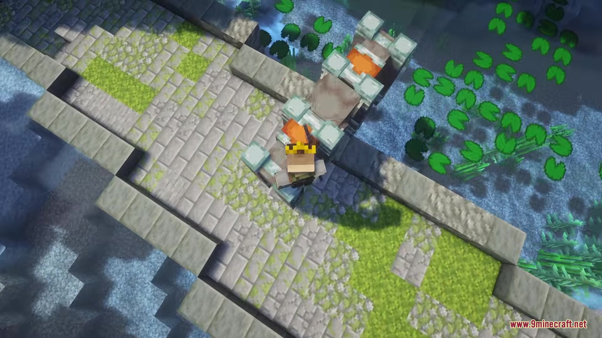Mas Effects Curseforge Edition Mod Screenshot 1 Mas Effects mod adds a giant shockwave effect to mace smash attacks in Minecraft
