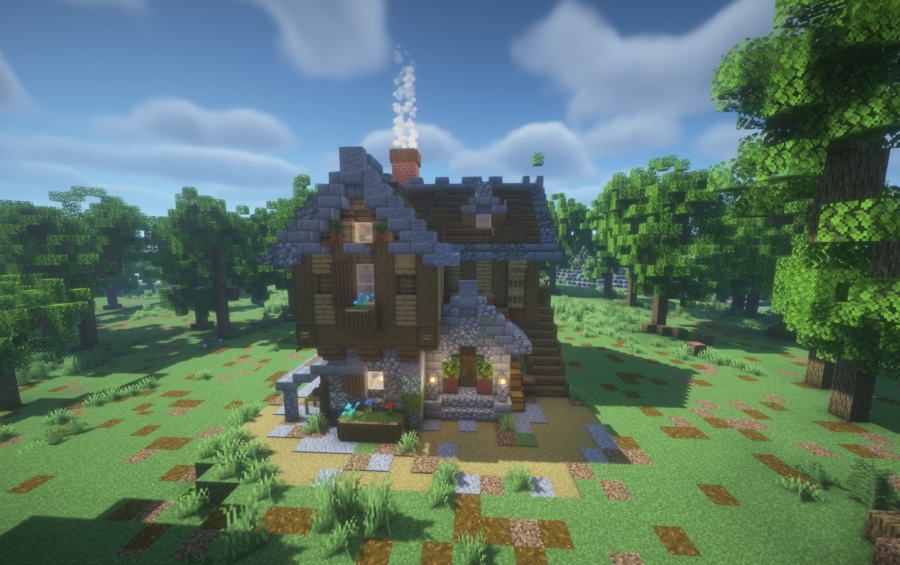 Medieval Cozy House Schematic File Schematic Thumbnail