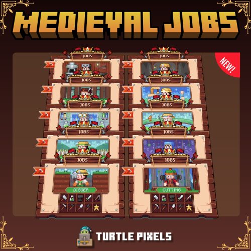 Medieval Jobs Model
