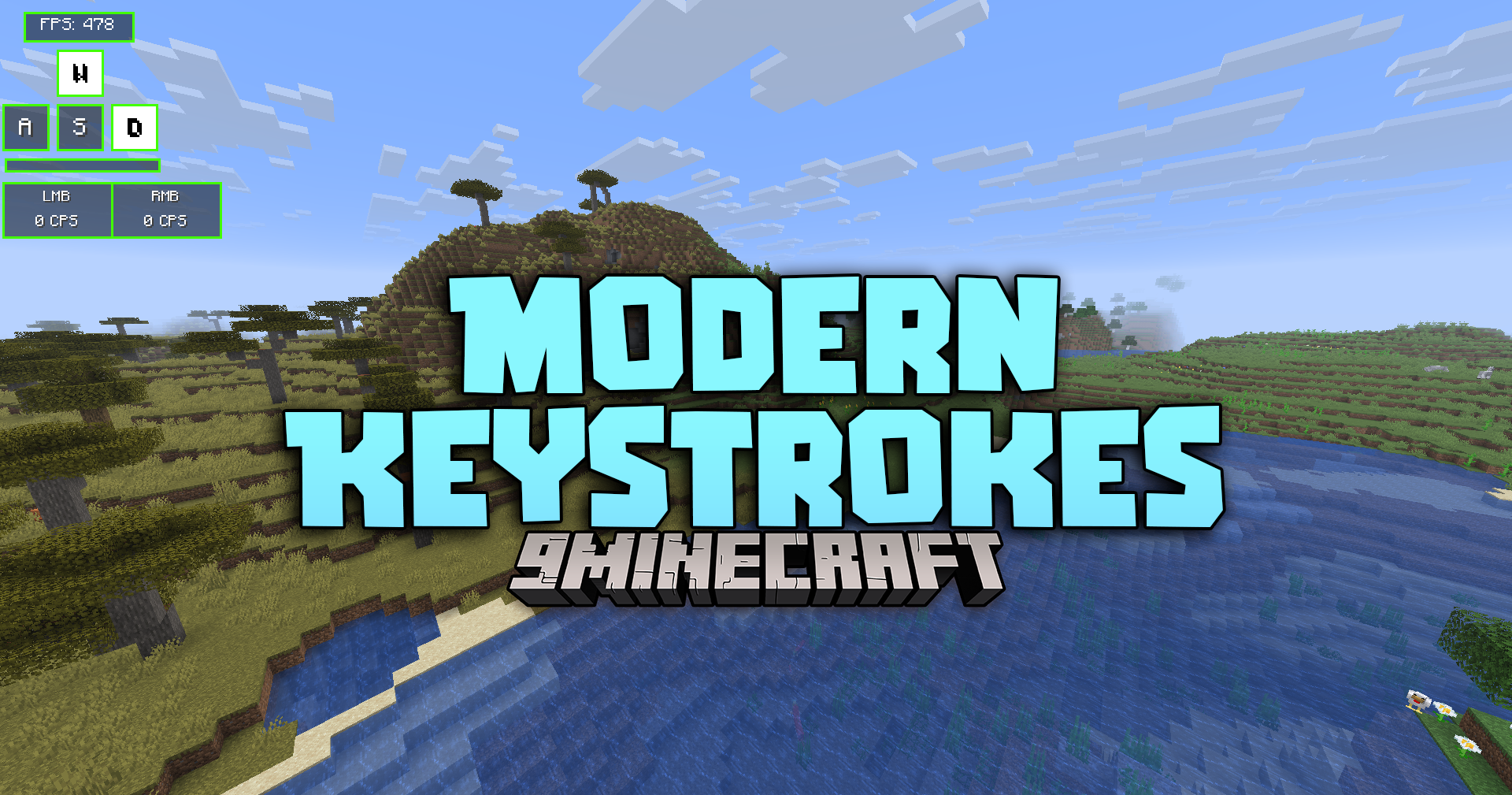 Modern Keystrokes Mod