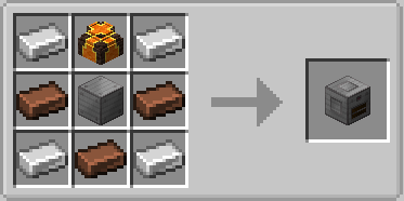 Mystical Automation Mod Screenshot 17 Crafting recipe for a specialized machine block from the Mystical Automation mod