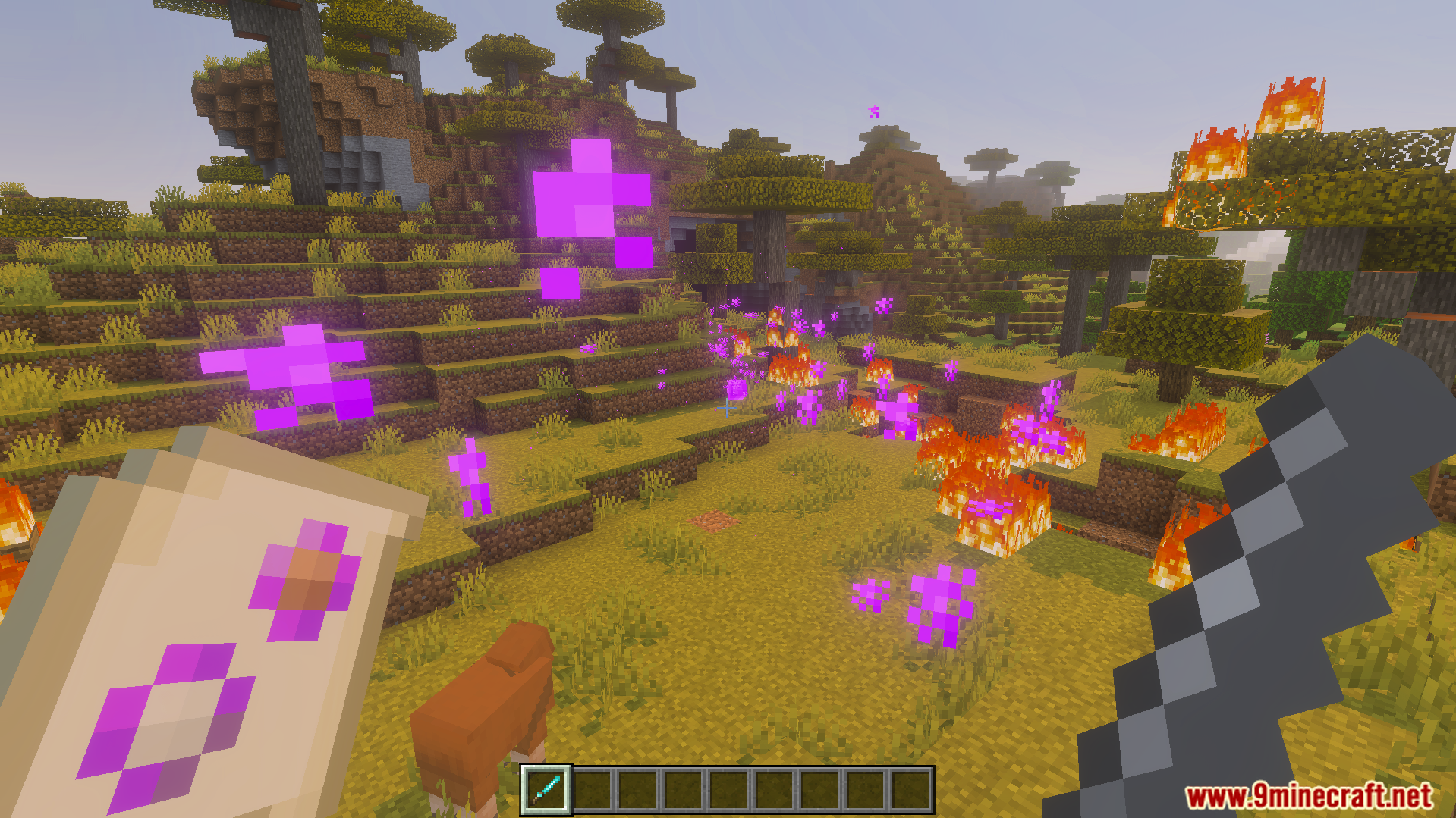 Nicos Magic Spells Addon Screenshot 6 Casting a magic spell with a custom scroll from Nicos Magic Spells Addon