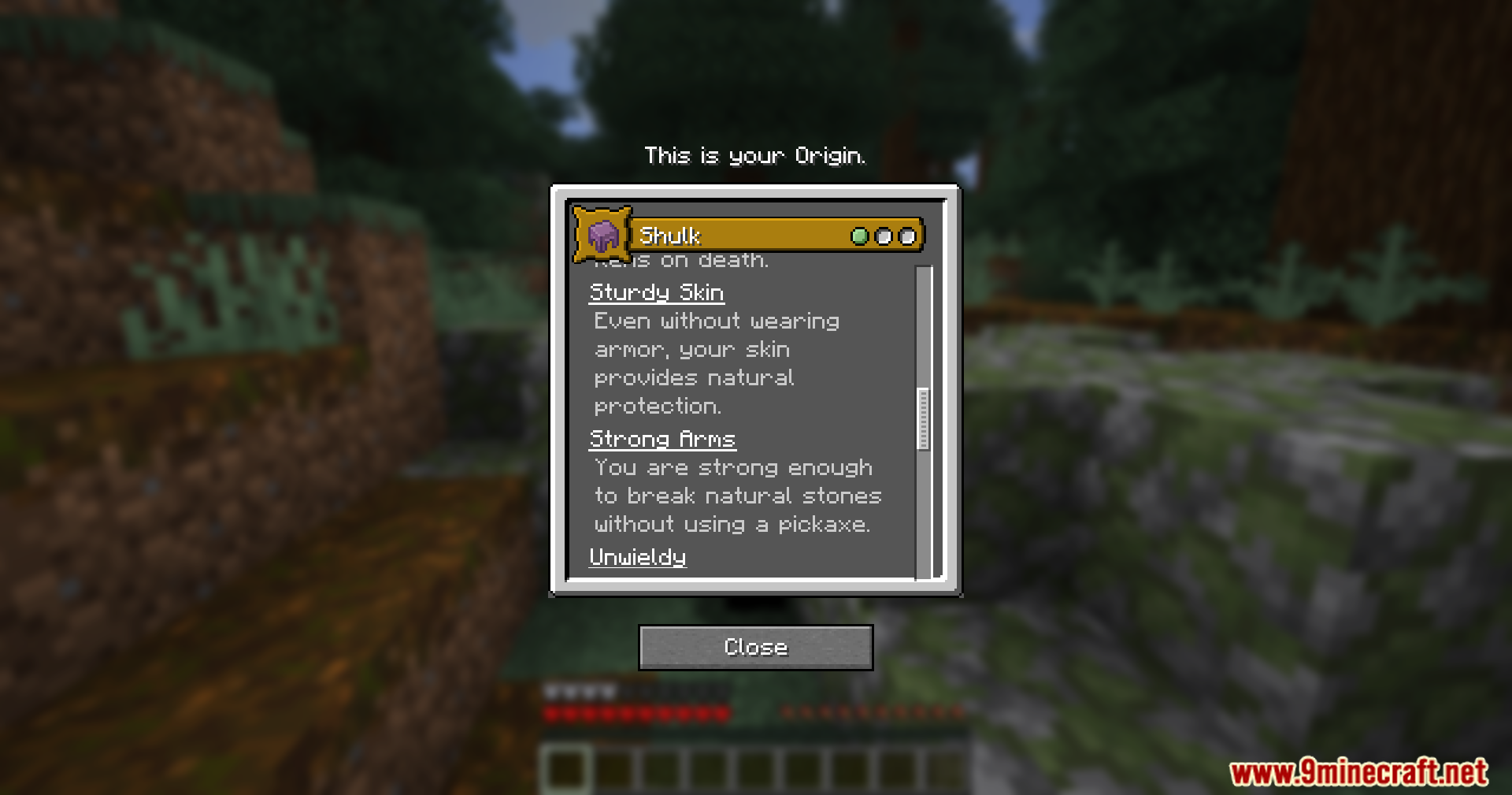 Origins Legacy Mod Screenshot 12 Origins Legacy Mod Screenshot 12