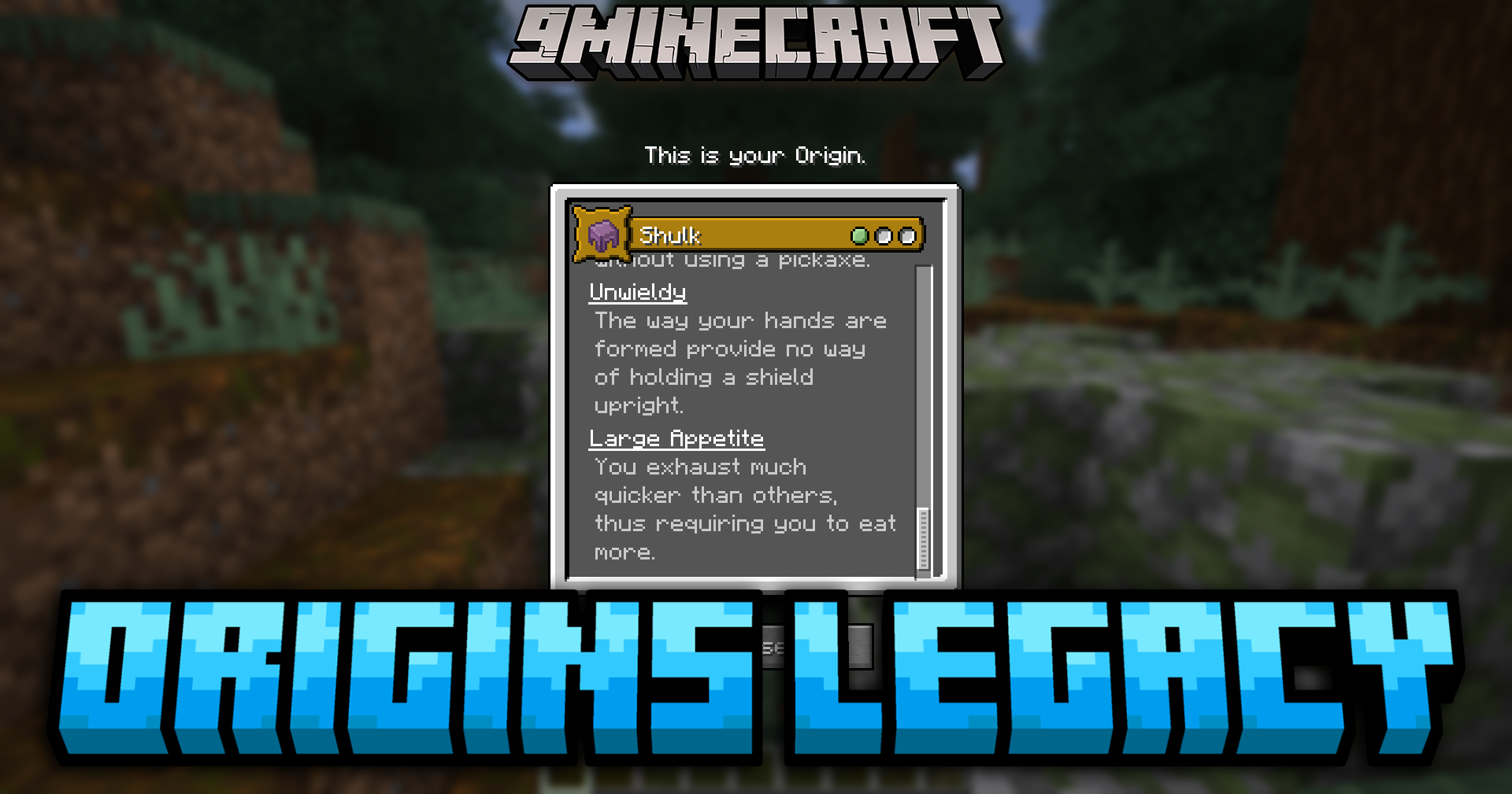 Origins Legacy Mod
