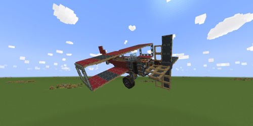 Red Barron Bi Plane Schematic Thumbnail