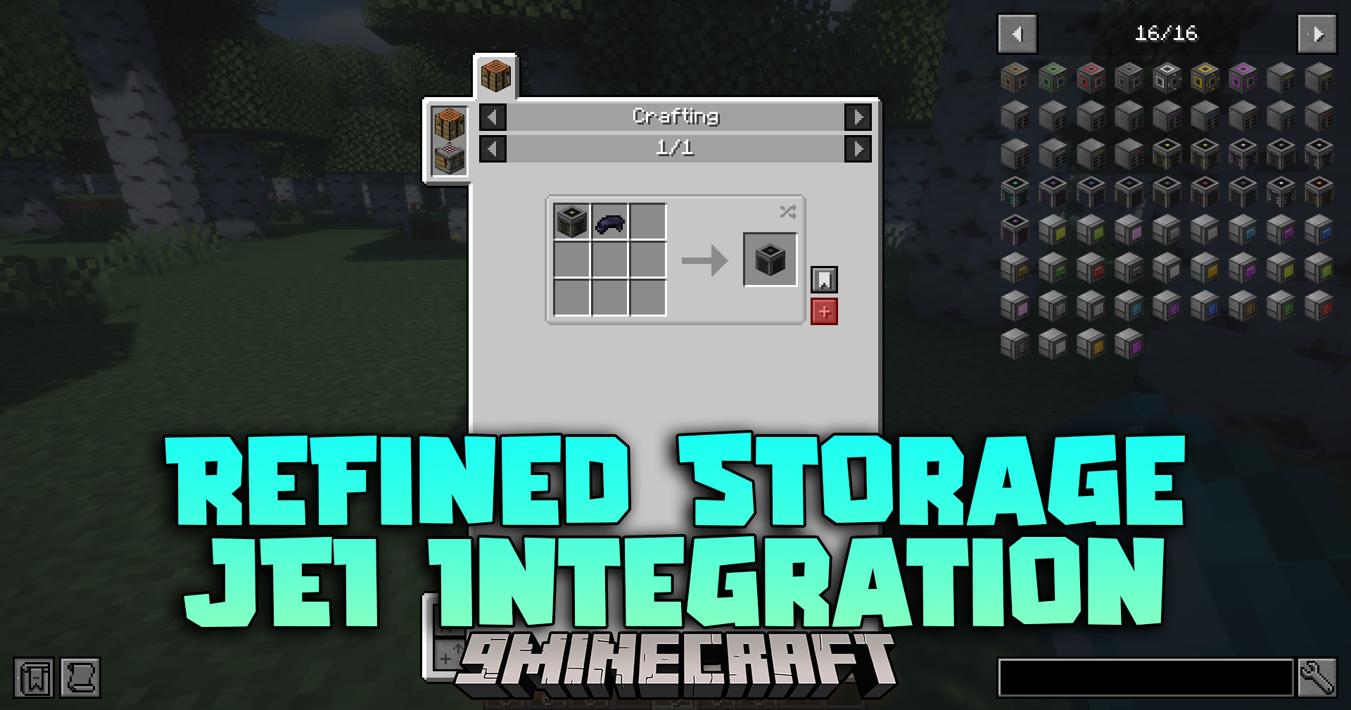 Refined Storage JEI Integration Mod