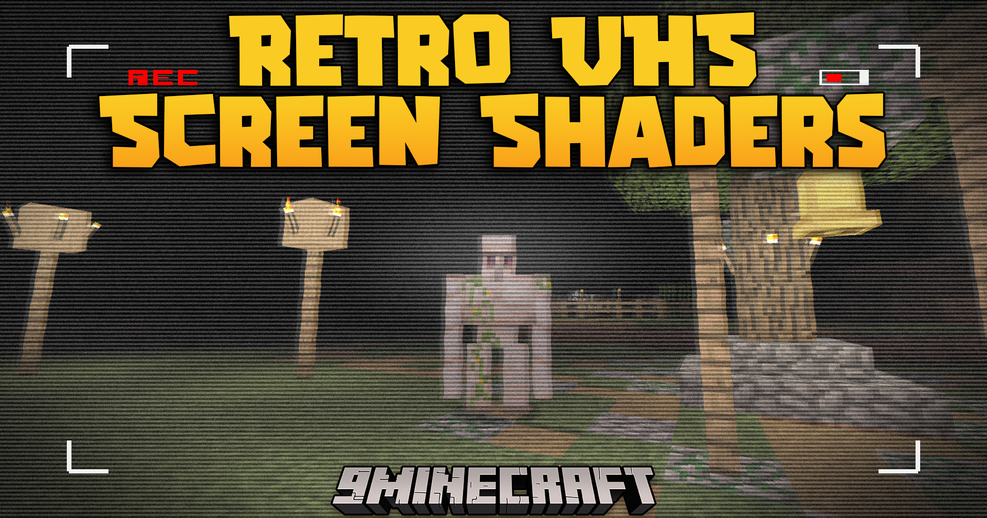 Retro VHS Screen Shaders
