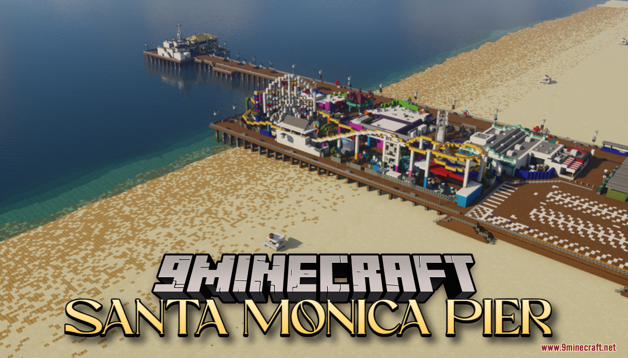 Santa Monica Pier Map