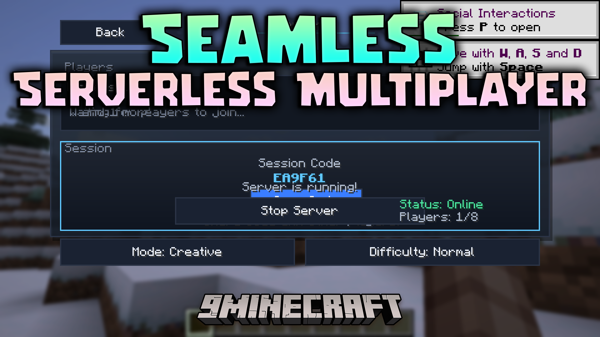 Seamless Serverless Multiplayer Mod