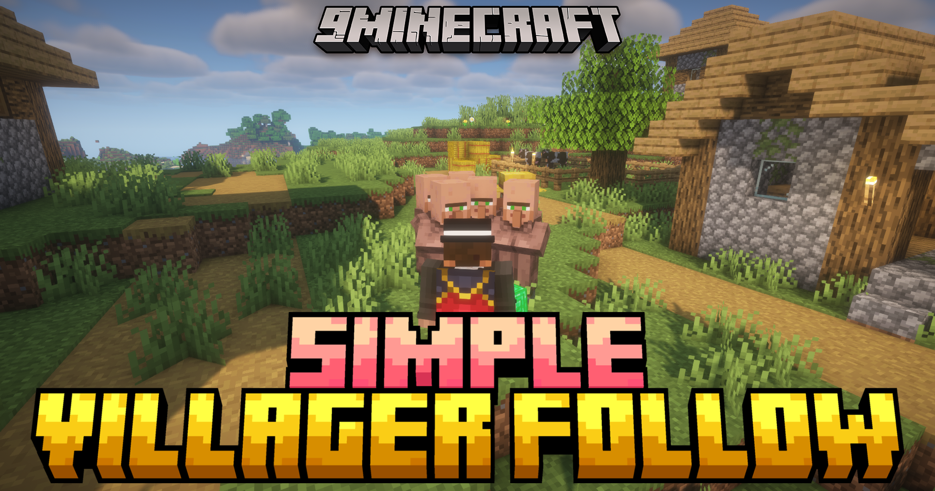 Simple Villager Follow Mod
