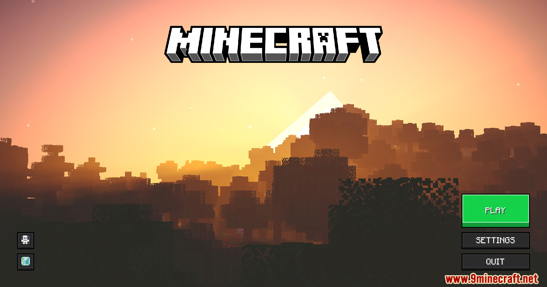 Sirius Ui Mod Screenshot 1 Sirius UI Mod features a custom main menu with a scenic sunset background