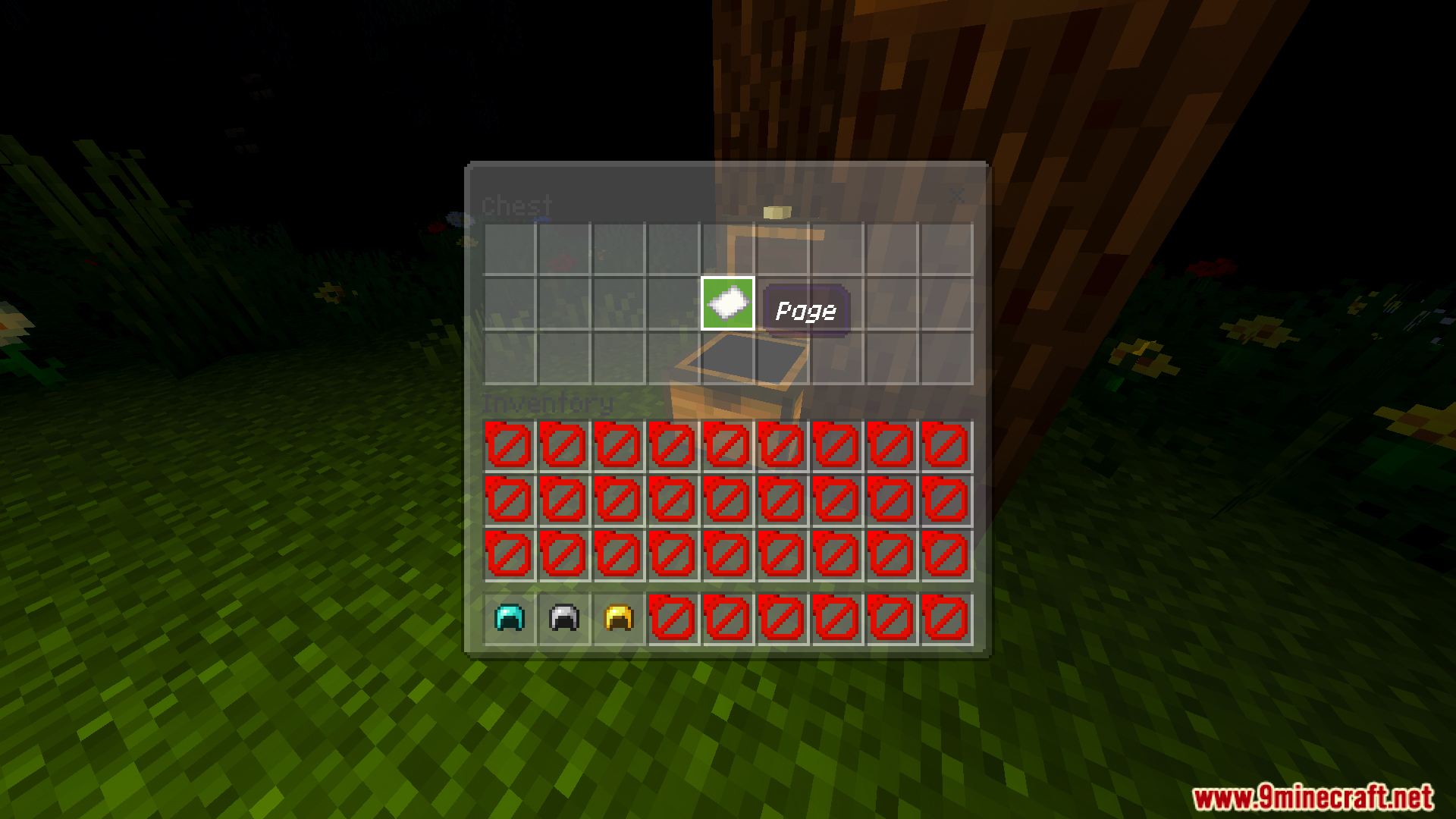 Survivors must find a hidden page item inside a chest