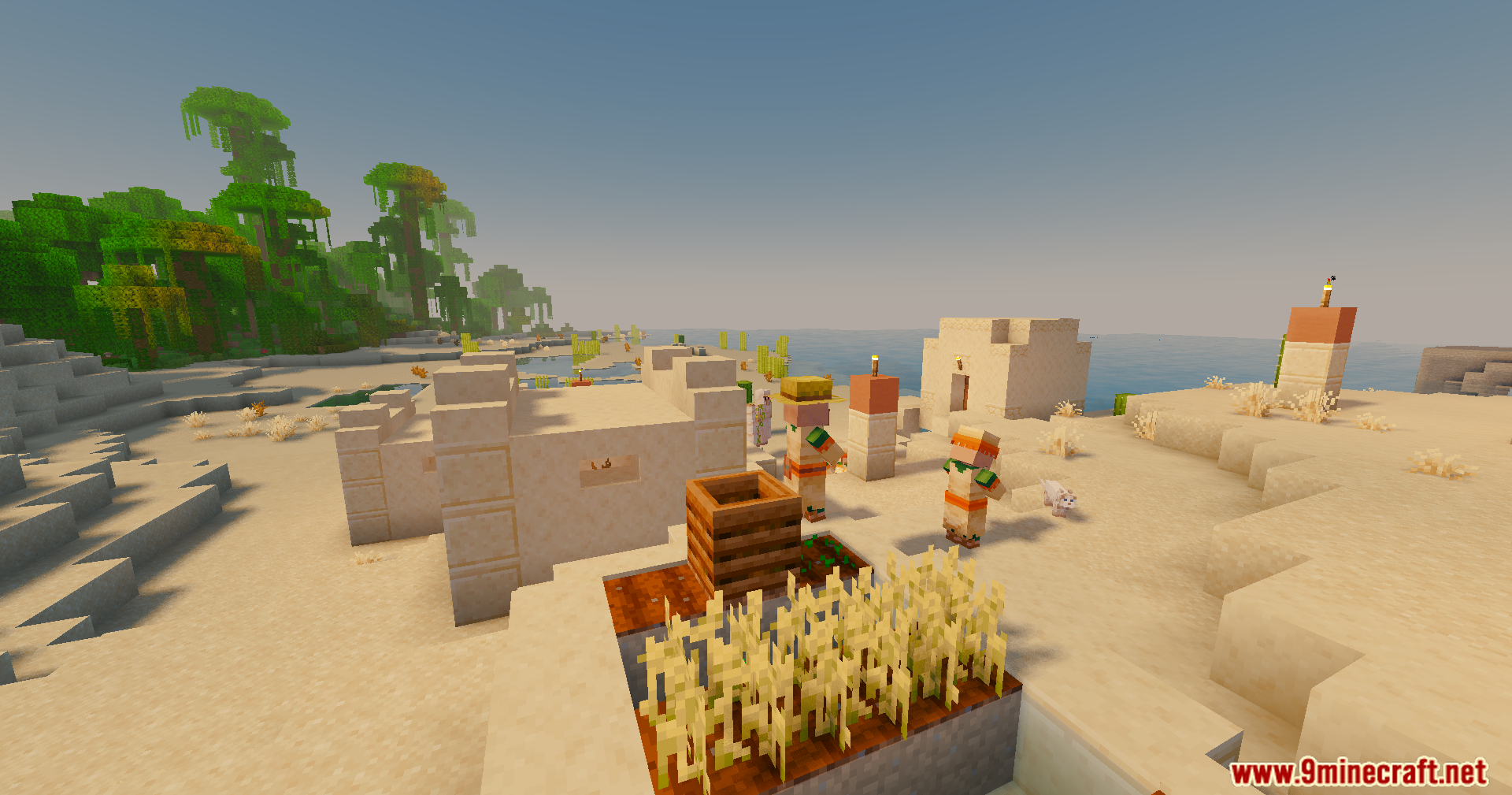 Slight Shaders Screenshot 5 Slight Shaders provides soft lighting and shadows to a desert village scene