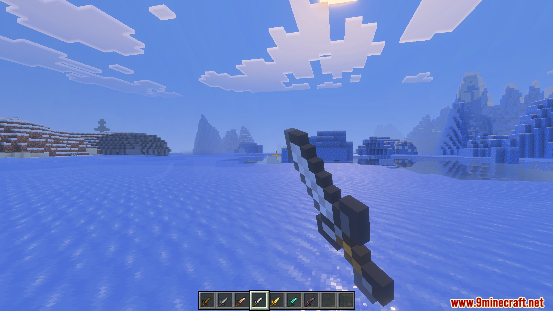 Small Swords Texture Pack Screenshot 5 Small Swords Texture Pack reduces sword size for better visibility in first person