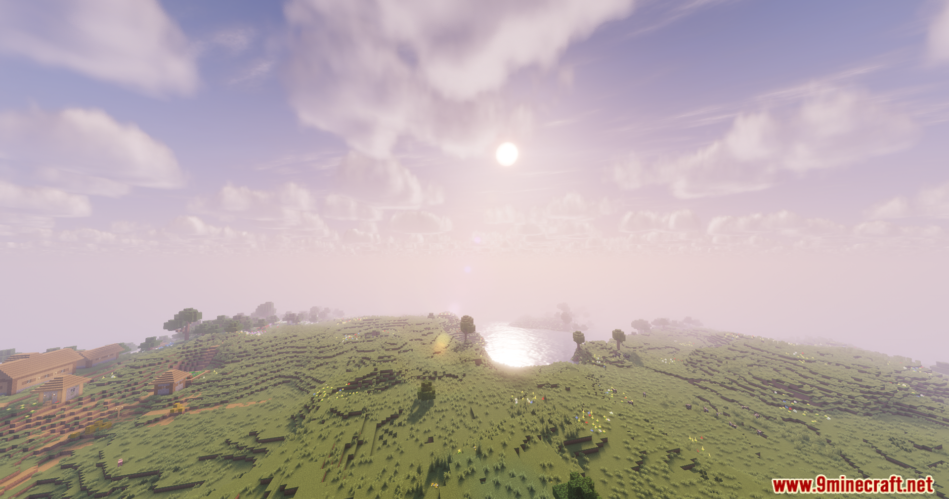 Solar Shaders Screenshot 5 Solar Shaders creates a bright daytime landscape with realistic clouds and lighting