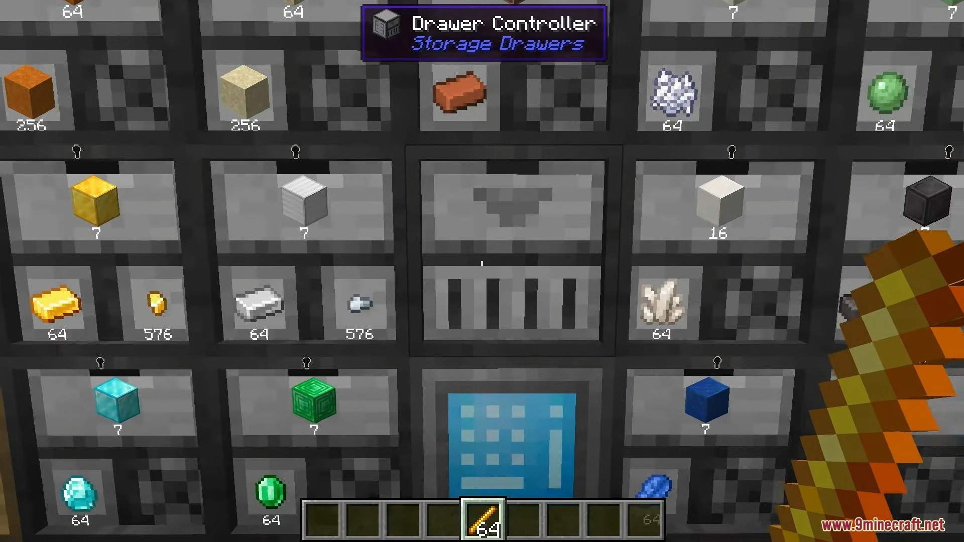 Nothing beats the feeling of a massive, perfectly organized wall of Storage Drawers.