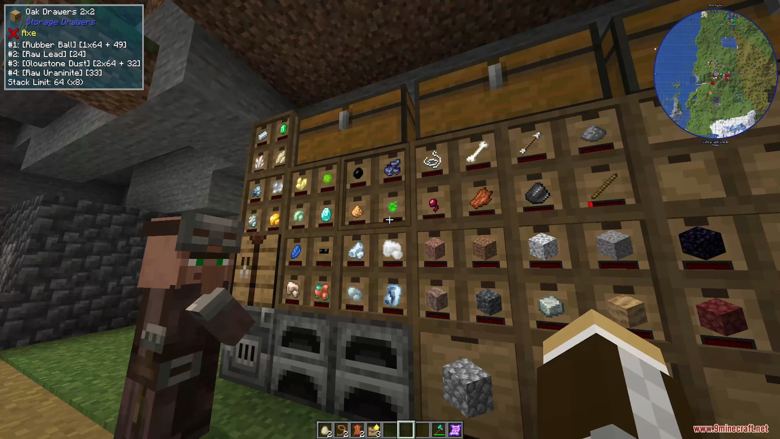 Upgrading to Storage Drawers completely transformed this dusty mine into a tidy workshop.