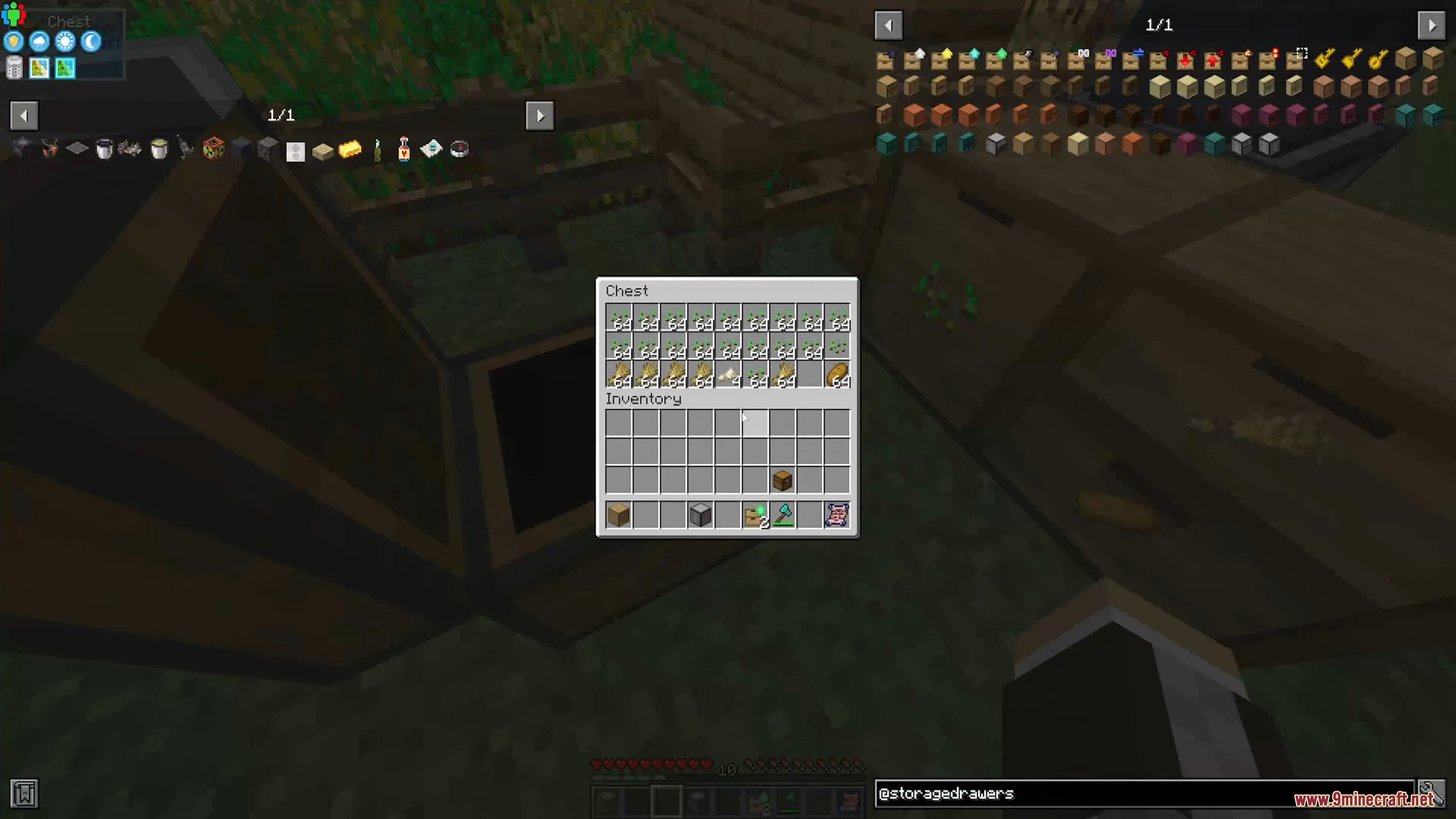 Emptying out old chests to make room for a better system feels great.