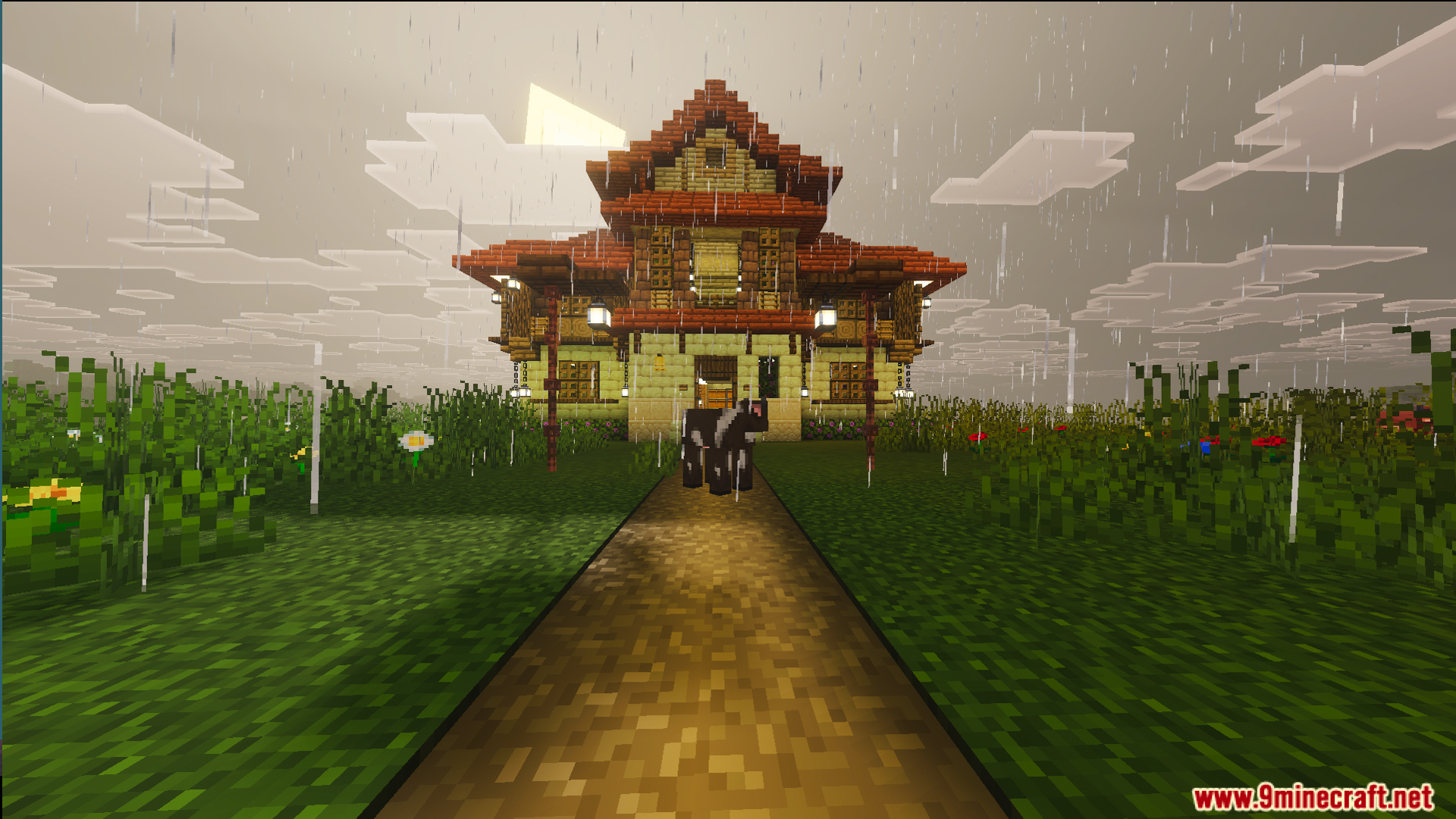 Survival Ilustrado House 7 Map Screenshot 9 Survival Ilustrado House Map features a traditional home in a plains biome
