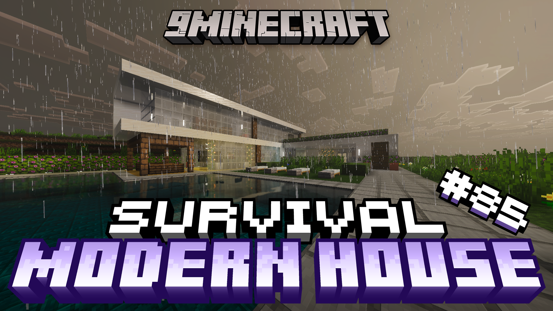 Survival Modern House 85 Map
