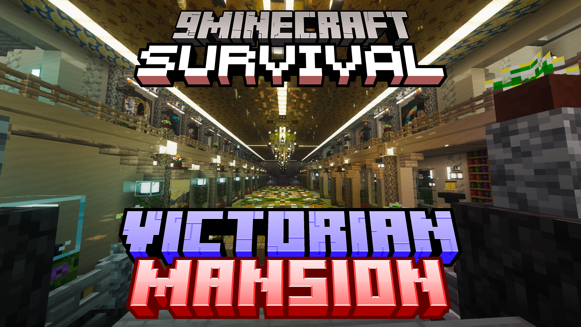 Survival Victorian Mansion Map