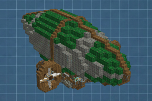 The Bigfish MKI Simple Airship Schematic