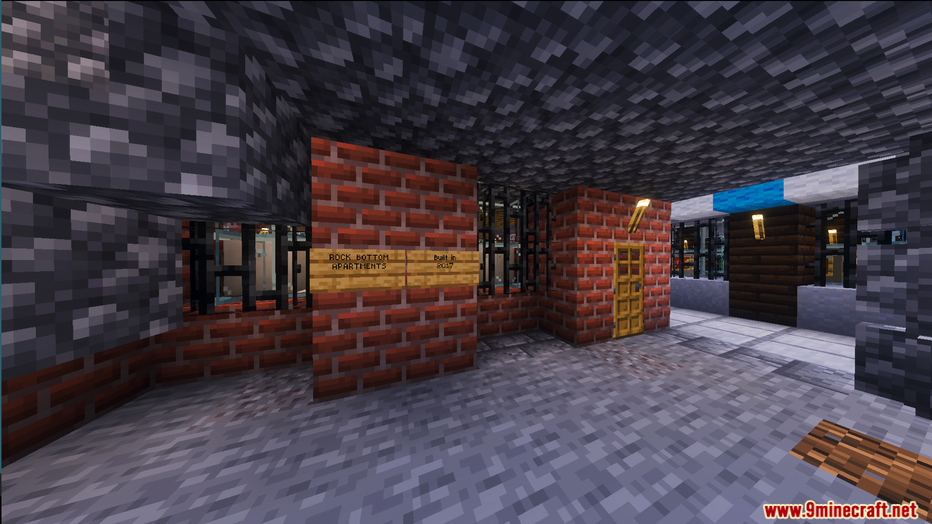 Experience a silent world with identical apartment buildings and empty repeating blocks