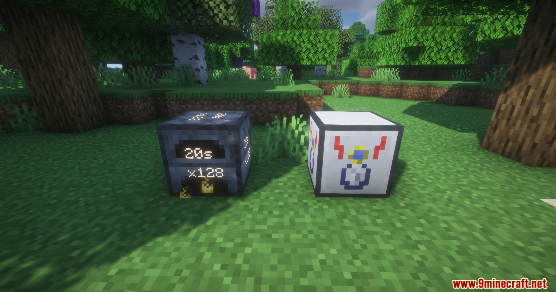 Time in a Bottle Charger Mod Screenshot 12 A furnace with speed indicators next to a Time in a Bottle Charger