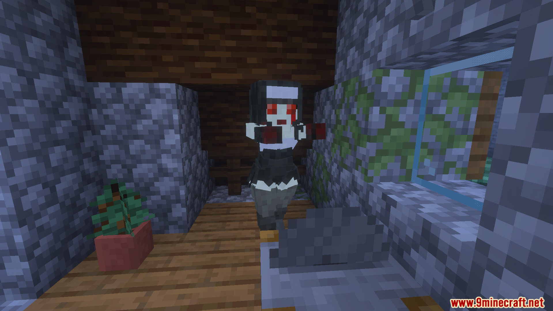 Village Girls TP Texture Pack replaces a villager with a unique female character