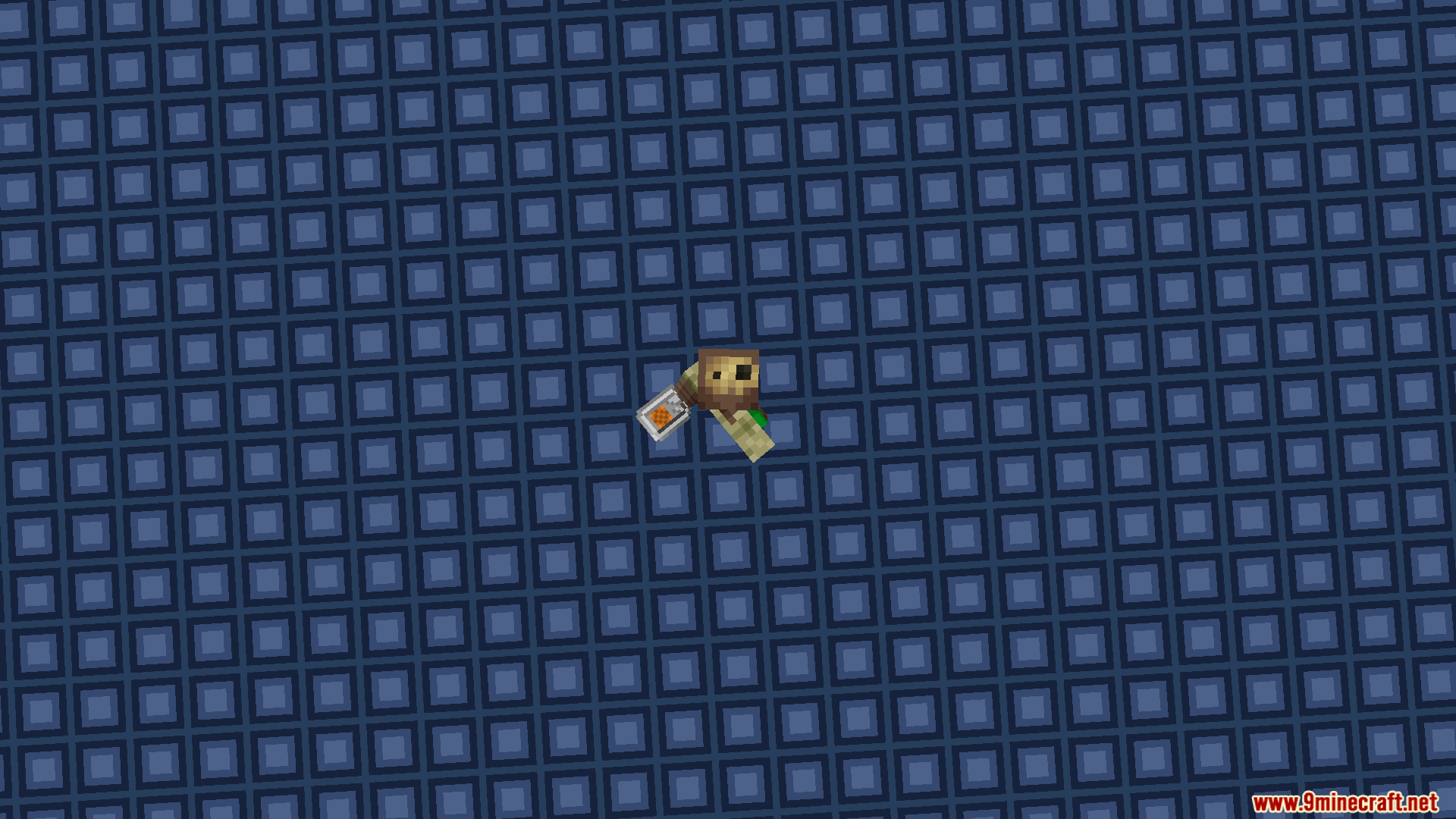 Zhipeiweidu Mod Screenshot 11 A character holding the Otherworld Remote while falling in the Zhipeiweidu Mod dimension