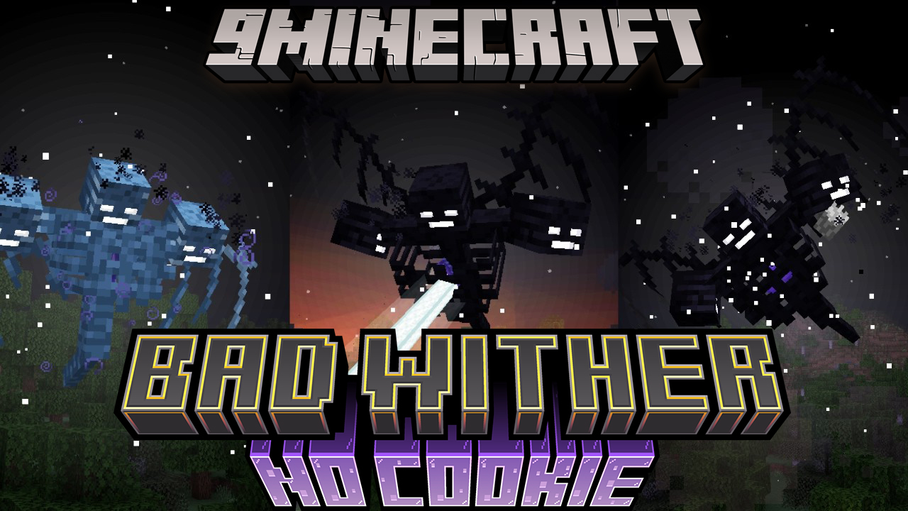 Bad Wither No Cookie 9minecraft Mod silences the annoying server-wide broadcast sounds like the Wither spawn, Ender Dragon death, Wandering Trader, and lightning thunder