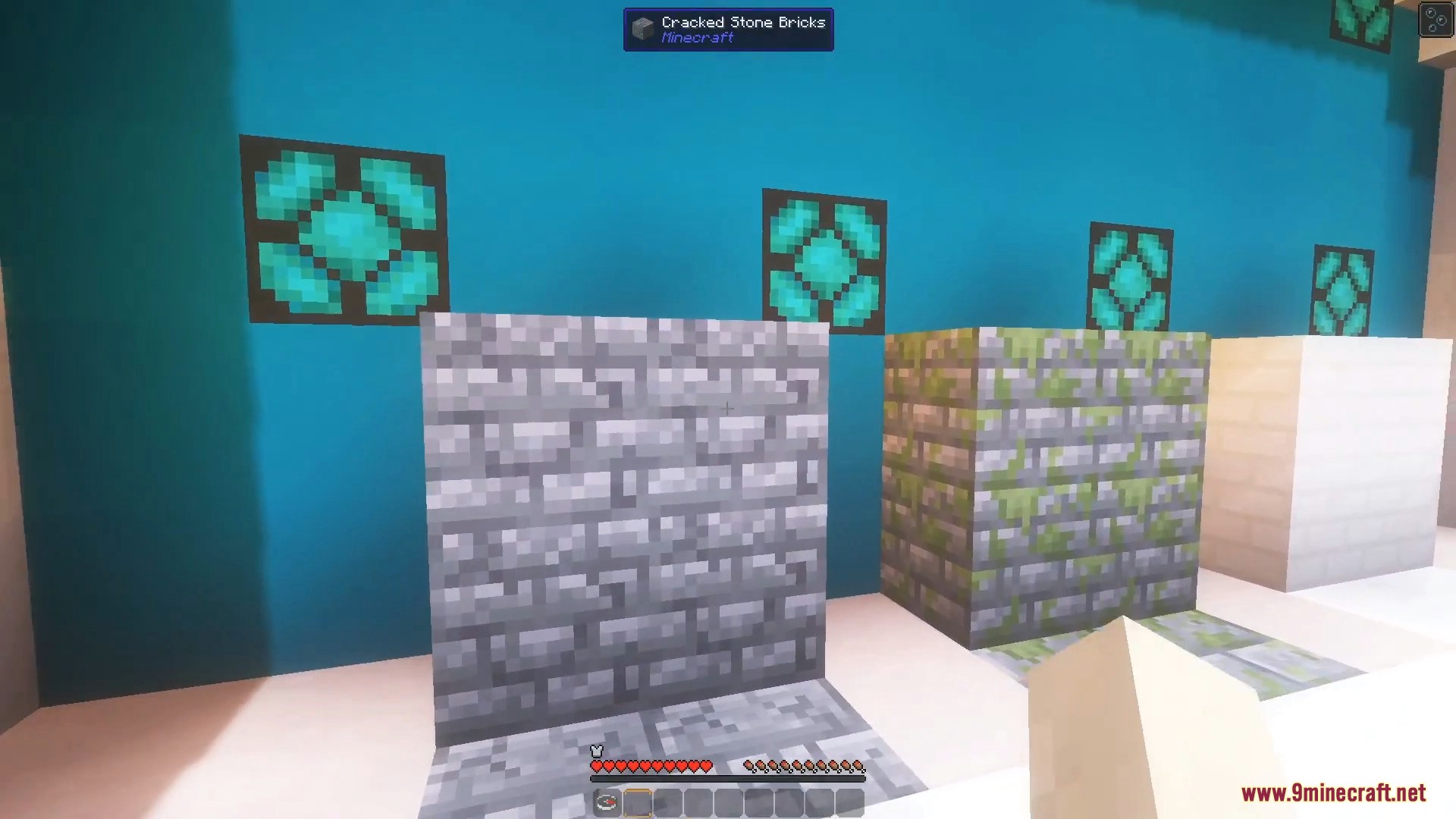 A detailed build looking more polished thanks to connected textures