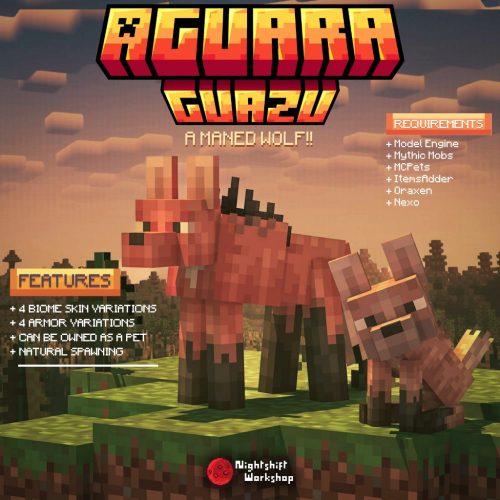 Maned Wolf Aguara Guazu Model Thumbnail