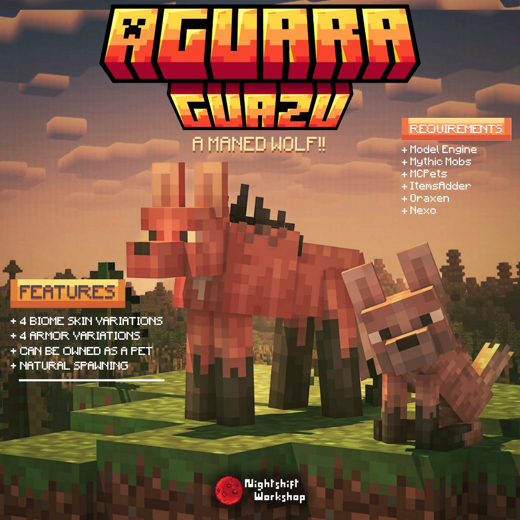 Maned Wolf Aguara Guazu Model Thumbnail