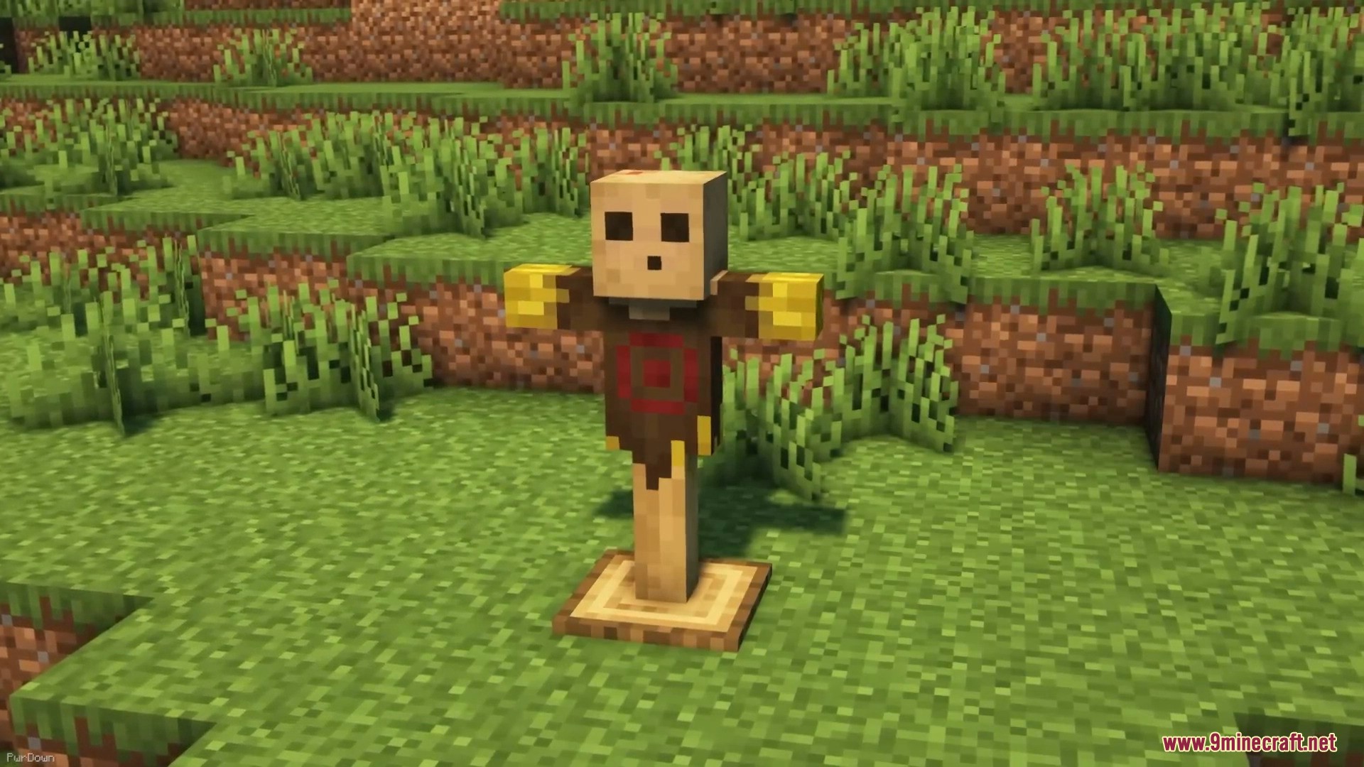 A Smite enchantment applying extra damage to the dummy