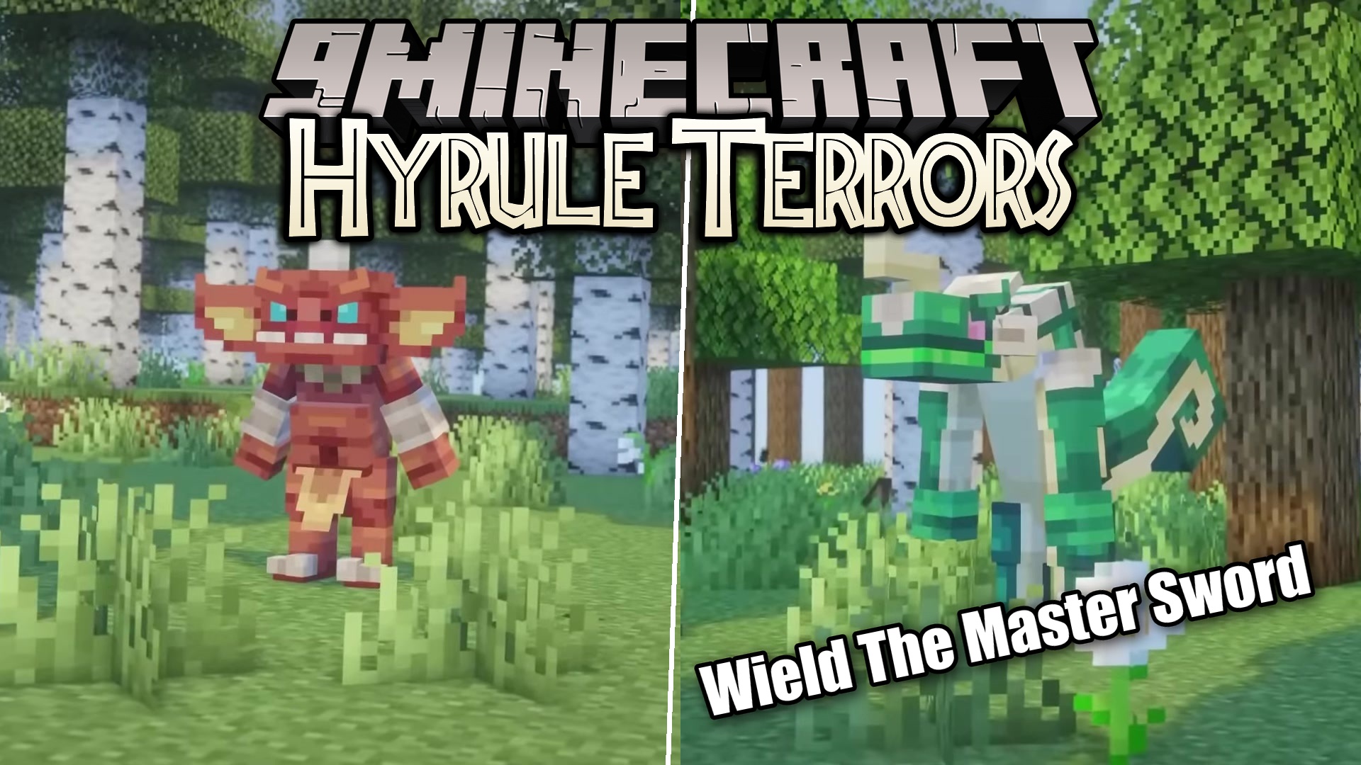 Hyrule Terrors Mod (1.21.1, 1.20.1) – Wield The Master Sword Against Zelda Monsters
