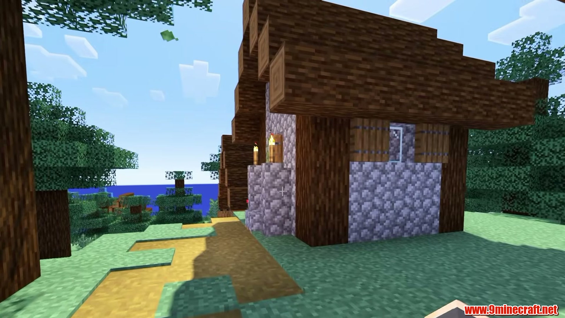 Taiga Village Island in Minecraft seed 123553276234148