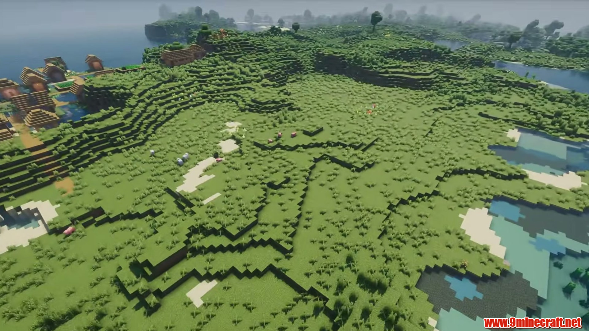 Coastal Village Plains in Minecraft seed -1737944467208383184