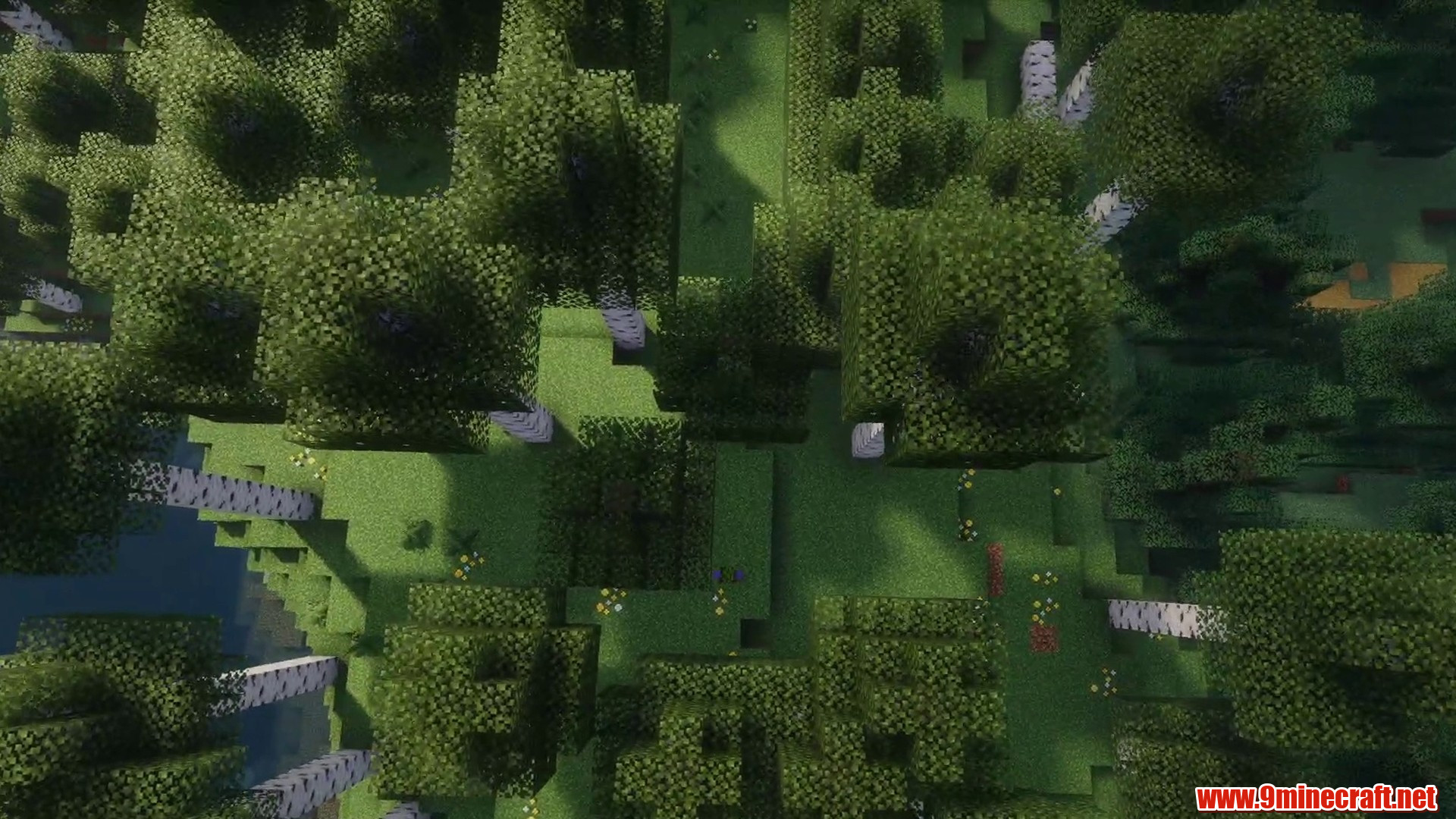 Scenic terrain from Minecraft seed 6020097979919433760