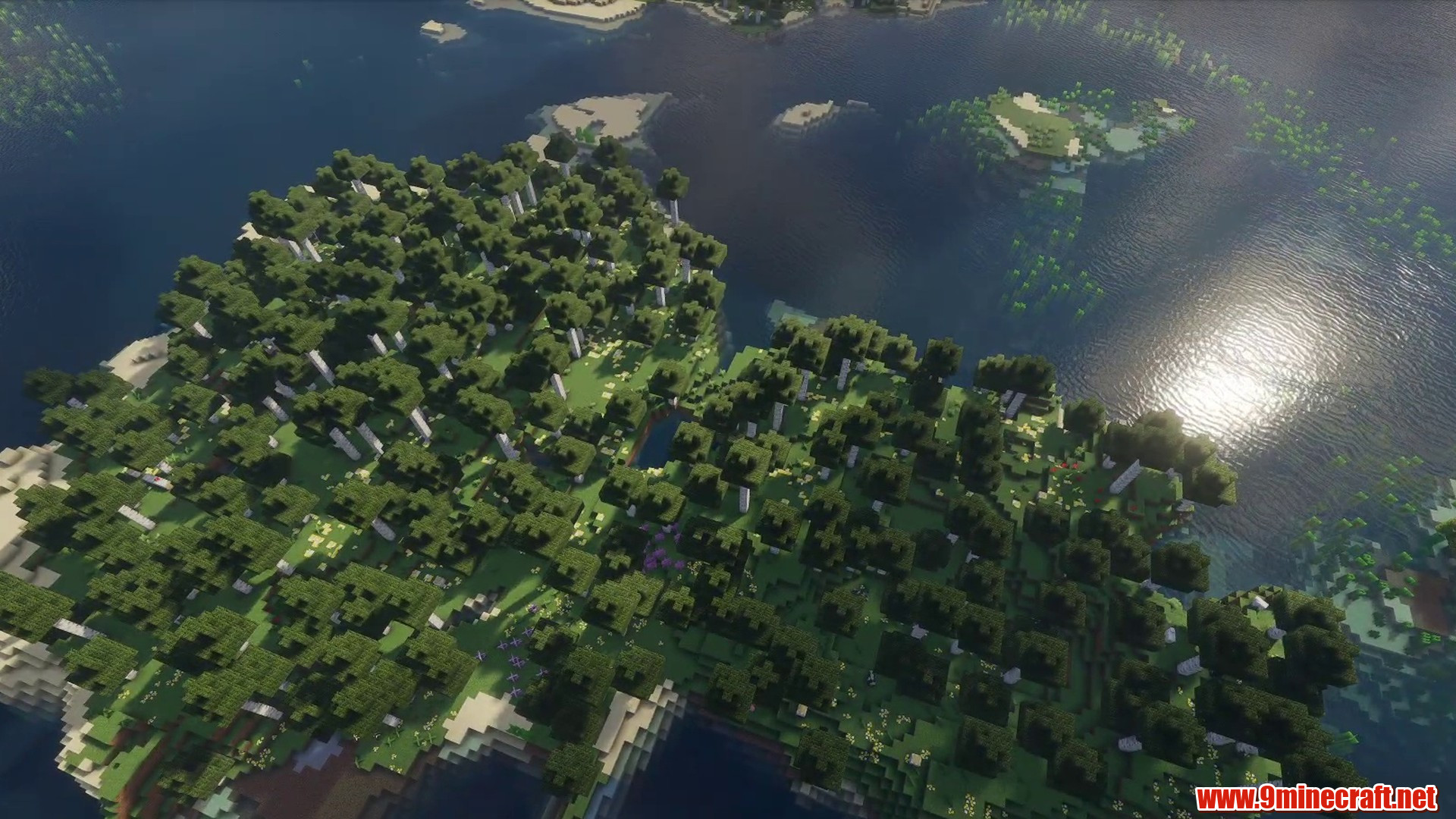 Large Island Seed in Minecraft seed 1274767146996415616