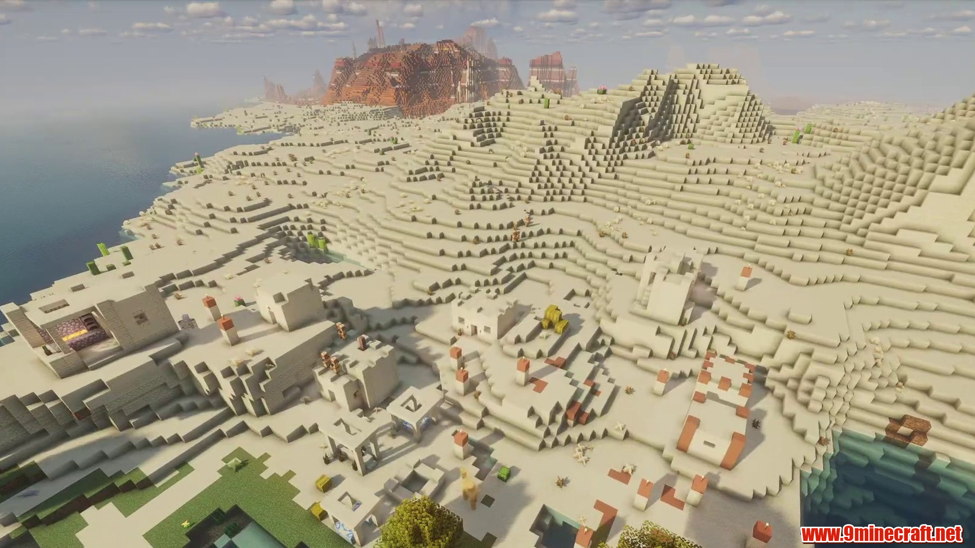Village Coast Seed in Minecraft seed 2570015621874377648
