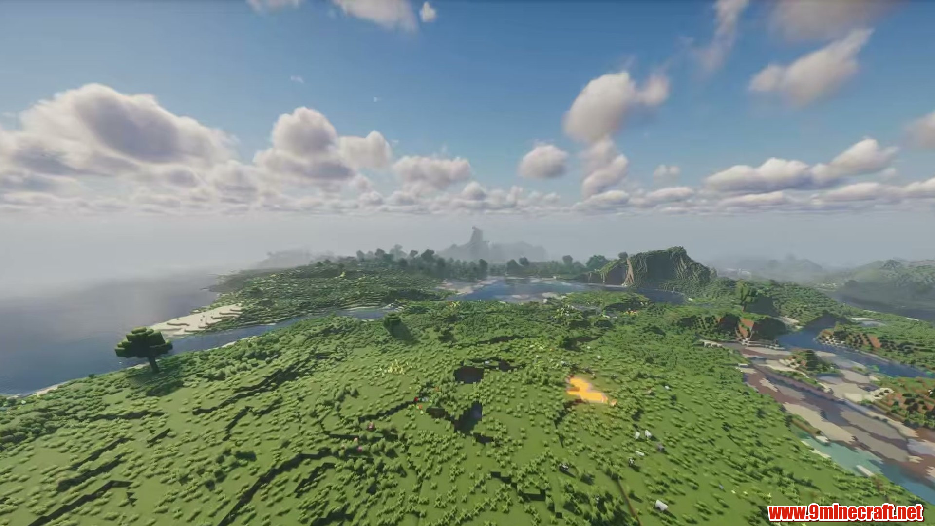 Massive Flat Plains in Minecraft seed 8957817210023439295