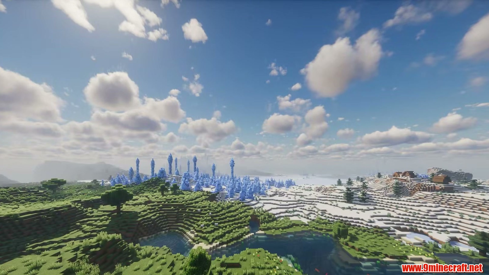 Flat Snow in Minecraft seed 1535653862421370004
