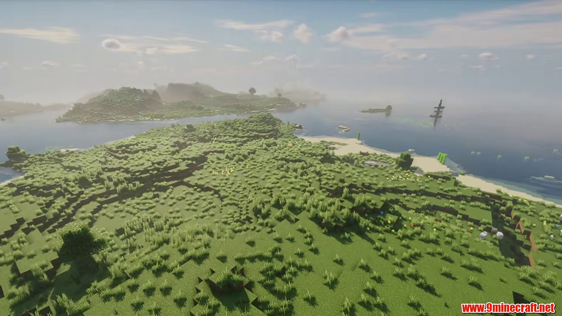 Open flat landscape ready for a large Minecraft base