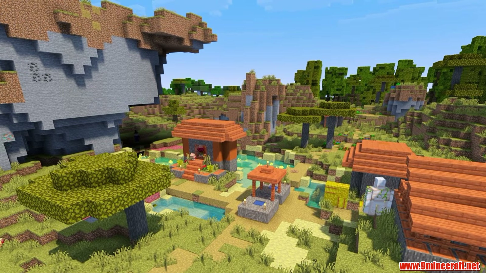Sulfur Village in Minecraft seed 176549799987