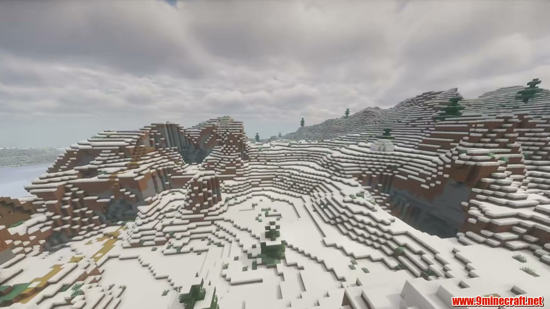 Cave System by Village in Minecraft seed 5409630954659755727