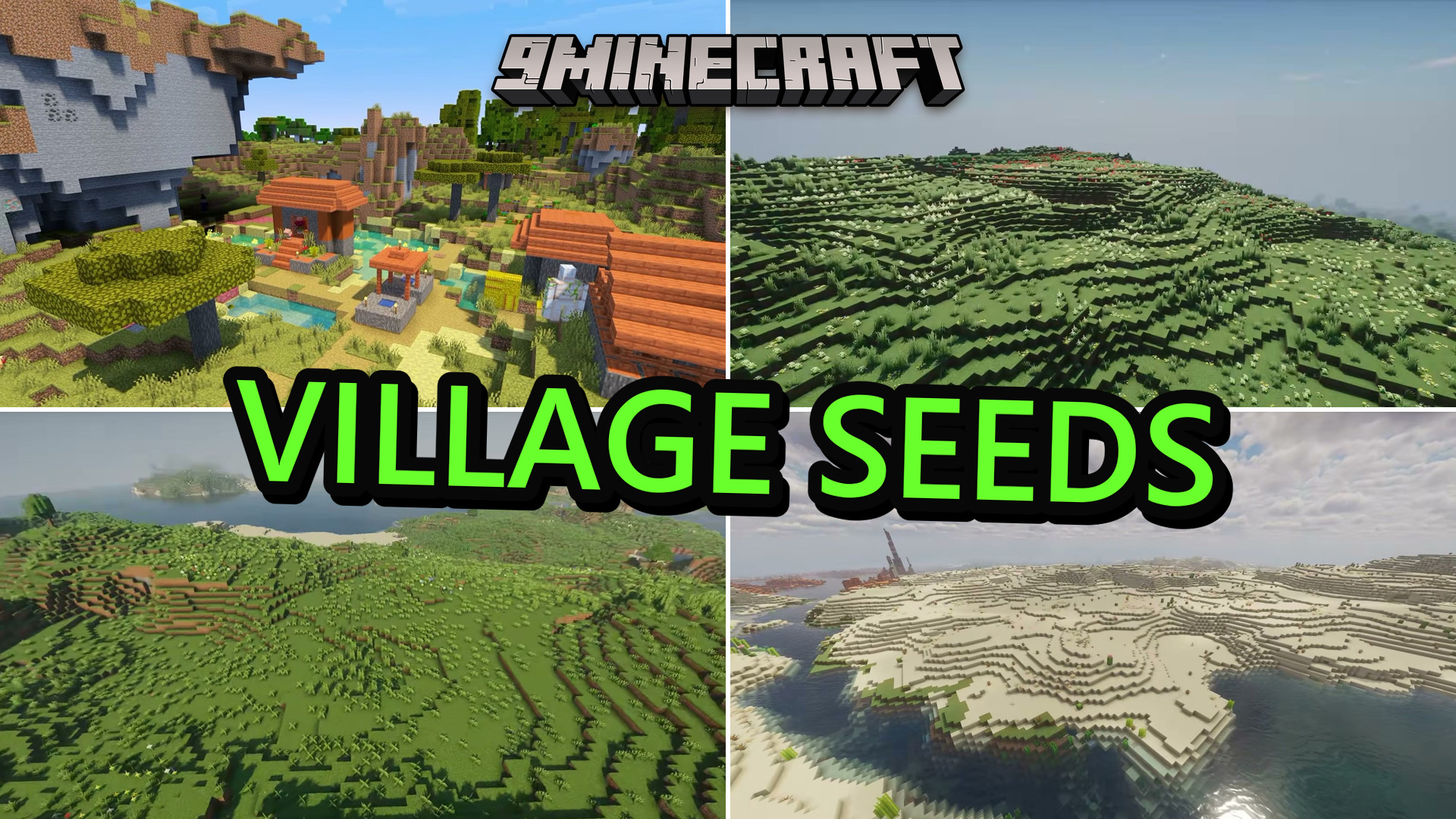 12 Village Seeds With Spawn Points Worth Building Around For Minecraft (26.2, 1.21.11) - Java/Bedrock Edition
