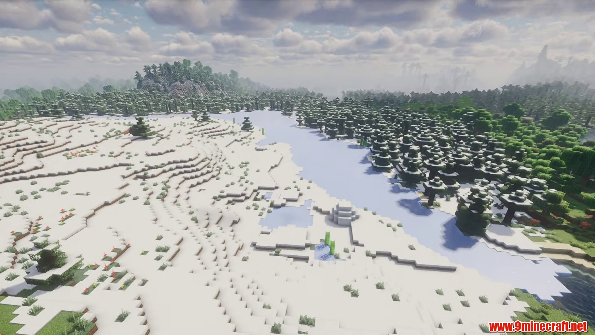 Massive Flat Land Seed in Minecraft seed 8657476505968858592