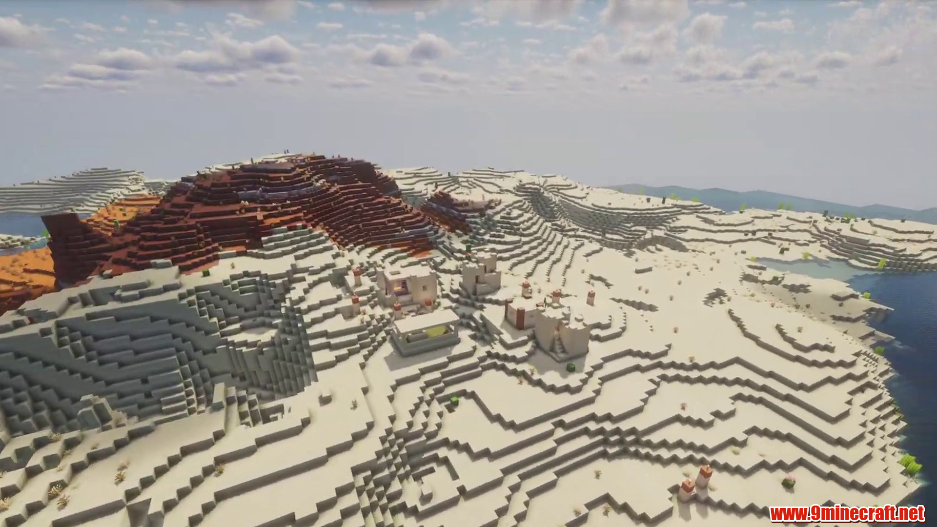 Desert Flat Land Seed in Minecraft seed -2145845966325857509